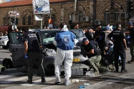 Israel: Một kẻ khủng bố lao xe vào đám đông, 5 người Do Thái bị thương