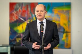 Thủ tướng Đức Olaf Scholz. (Ảnh: AFP/TTXVN)