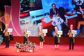 Hội thi Hòa giải viên giỏi Toàn quốc lần thứ IV - Vòng thi toàn quốc. (Ảnh: Phạm Kiên/TTXVN)
