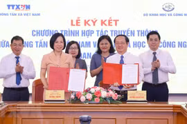 Thông tấn xã Việt Nam và Bộ Khoa học-Công nghệ tăng cường hợp tác