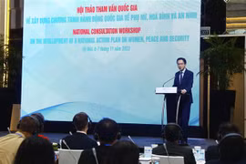 Việt Nam nỗ lực thúc đẩy nghị sự về phụ nữ, hòa bình và an ninh