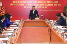 Thủ đô Hà Nội thu ngân sách Nhà nước năm 2022 vượt dự toán 6,6%