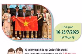 4 học sinh Việt Nam dự Olympic Hóa học Quốc tế đều giành huy chương