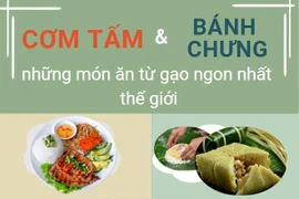 Cơm tấm, bánh chưng: Những món ăn từ gạo ngon nhất thế giới