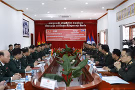 Biên phòng Việt Nam-Lào tăng phối hợp quản lý và bảo vệ biên giới