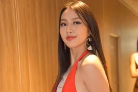 Miss International: Thùy Tiên khoe dáng trong phần thi bikini