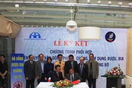 Thí điểm mô hình kinh doanh rượu, bia an toàn giao thông 