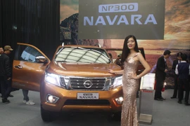 [Photo] Cận cảnh xe bán tải Nissan Navara mới trình làng tại Việt Nam
