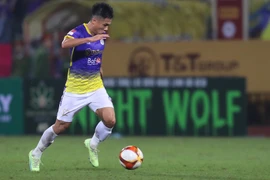 Hà Nội FC đứng đầu bảng xếp hạng sau vòng 3 V-League 2023. (Ảnh: PV/Vietnam+) 