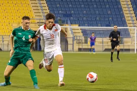 U22 Việt Nam được giao nhiệm vụ bảo vệ tấm huy chương vàng tại SEA Games 32. (Ảnh: VFF) 