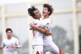 U17 Viettel lần thứ hai vô địch U17 Quốc gia. (Ảnh: VFF) 