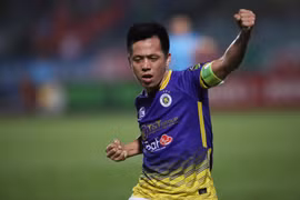 Hà Nội FC tiếp tục đứng đầu bảng xếp hạng V-League 2023. (Ảnh: PV/Vietnam+) 