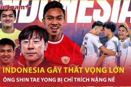 Đội tuyển Indonesia thắng nhọc ở AFF Cup, ông Shin Tae Yong bị chỉ trích vì sao?