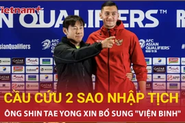 Vì sao ông Shin Tae Yong xin triệu tập khẩn cấp hai ngôi sao nhập tịch?