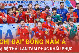 Đội tuyển futsal nữ Việt Nam hạ bệ Thái Lan, xứng danh “chị đại” Đông Nam Á