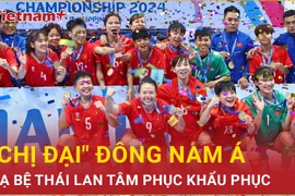 Đội tuyển futsal nữ Việt Nam hạ bệ Thái Lan, xứng danh “chị đại” Đông Nam Á