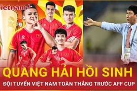 Đội tuyển Việt Nam toàn thắng tại Hàn Quốc, thầy Kim toan tính gì với Quang Hải?