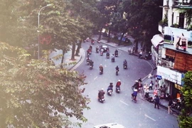 Miền Bắc chuyển nắng ấm. (Ảnh: Phạm Tú/Vietnam+)