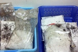 Tang vật một vụ buôn bán heroin bị phát hiện. (Ảnh minh họa. Nguồn: TTXVN)