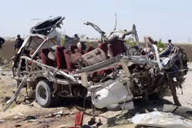 Một vụ đánh bom ở thành phố Quetta. (Nguồn: AFP)