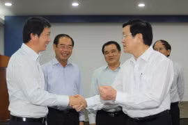 Chủ tịch nước thăm doanh nghiệp FDI tại tỉnh Bình Dương