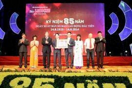 Báo Lao Động kỷ niệm 85 năm ngày xuất bản số báo đầu tiên