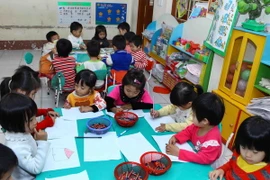 Trường mầm non miễn phí cho con em công nhân nghèo