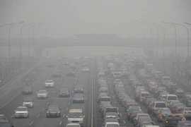 Ô nhiễm không khí ở Trung Quốc. (Nguồn: AFP)