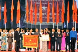 Hà Nội míttinh kỷ niệm 50 năm phong trào “Ba sẵn sàng”