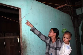 Người dân Bắc Trà My lo nơm nớp vì sống chung với động đất