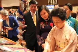 Việt Nam tham dự Hội chợ từ thiện tại thủ đô Tokyo 