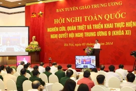 Hội nghị toàn quốc quán triệt và triển khai Nghị quyết TW 9