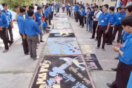 Ra quân tuyên truyền cổ động về phòng, chống ma túy năm 2014