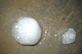 Điện Biên: Xuất hiện mưa đá tại huyện vùng cao Tủa Chùa