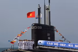 Quân chủng Hải quân tiếp nhận tàu ngầm HQ 182-Hà Nội