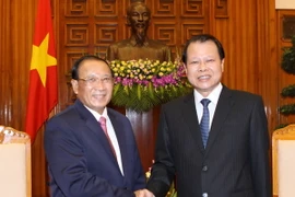 Việt Nam-Lào đẩy mạnh hợp tác trong lĩnh vực tài chính