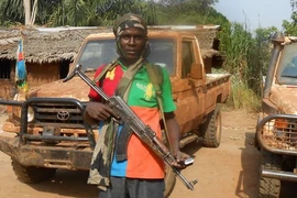 Một chiến binh thuộc phiến quân Seleka. (Nguồn: Press TV)