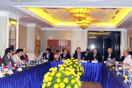 Ông Nguyễn Thiện Nhân trong lần dự họp ra mắt Hội đồng trường đại học Việt-Đức. (Nguồn: TTXVN)