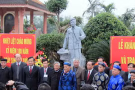 Về quê Đại tướng Nguyễn Chí Thanh ngày đầu năm mới