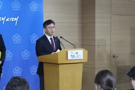 Bộ trưởng Thống nhất Hàn Quốc Hong Yong-pyo. (Nguồn: THX/TTXVN)