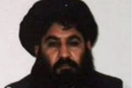 Thủ lĩnh Taliban Mullah Akhtar Mansour tại một địa điểm bí mật ở Afghanistan tháng 3/2015. (Nguồn: AFP/TTXVN)