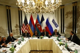 Quang cảnh cuộc gặp. (Nguồn: EPA/TTXVN)