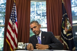 Tổng thống Mỹ Barack Obama. (Nguồn: EPA/TTXVN)
