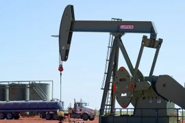 Giếng dầu gần Tioga, Bắc Dakota, Mỹ. (Nguồn: AFP/TTXVN)