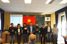 Ban chấp hành mới của ASVI. (Ảnh: Đức Hòa/Vietnam+)