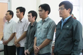 Quang cảnh phiên tòa sơ thẩm