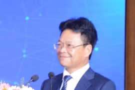 Ông Đặng Sỹ Mạnh, Thành viên Hội đồng thành viên kiêm Tổng Giám đốc Tổng Công ty Đường sắt Việt Nam, giữ chức Chủ tịch Hội đồng thành viên Tổng Công ty Đường sắt Việt Nam. (Ảnh: Văn Dũng/TTXVN)