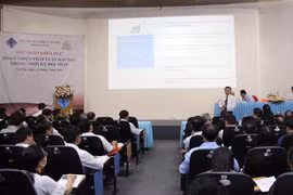 Toàn cảnh phiên toàn thể hội thảo. (Ảnh: Trung Kiên/TTXVN)