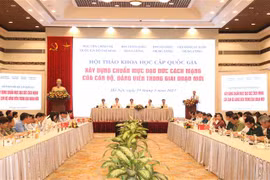Quang cảnh hội thảo. (Ảnh: Phương Hoa/TTXVN)