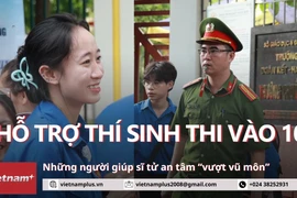 'Nâng bước' cho các sỹ tử tự tin "vượt vũ môn" trong kỳ thi vào lớp 10